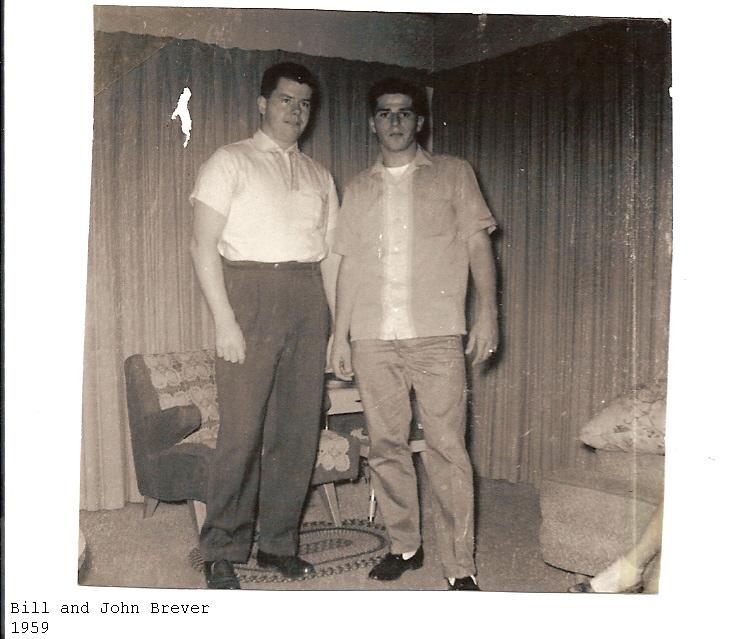 Bill and John Brever 1959